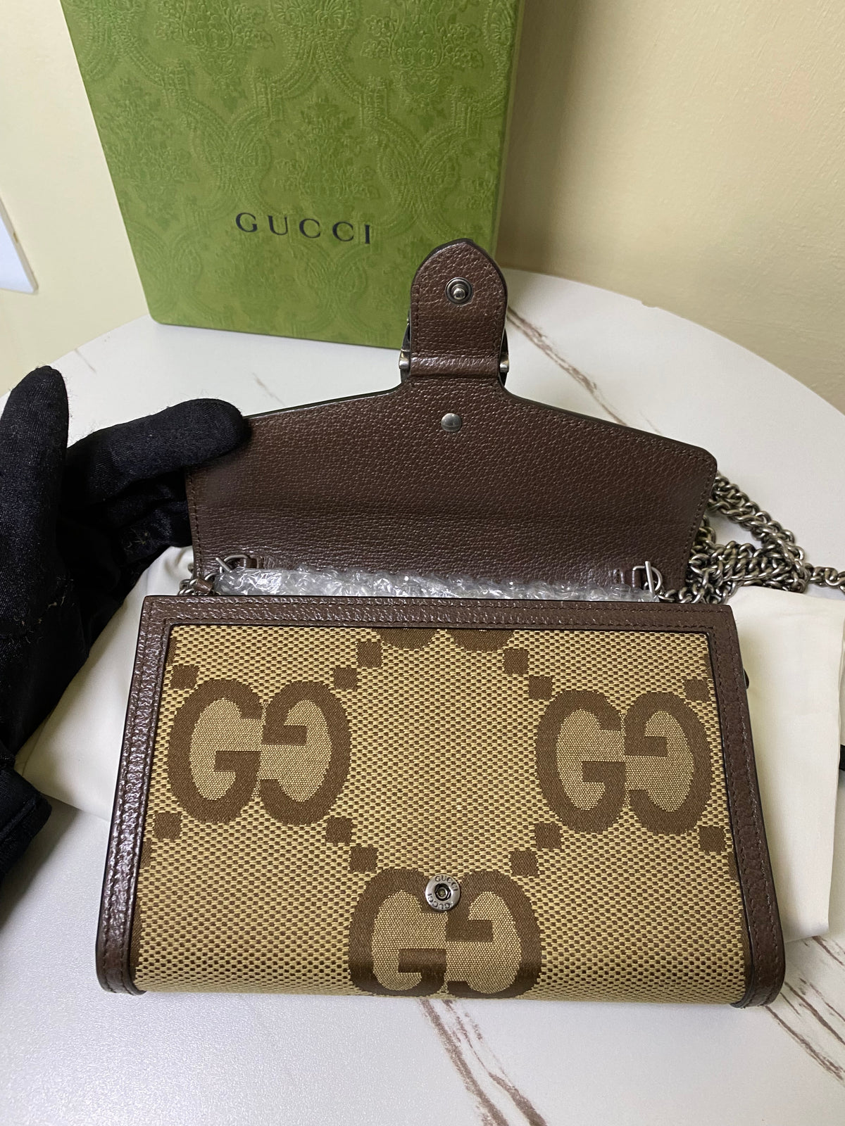 Borsa Gucci Dionysus Wallet Jumbo GG