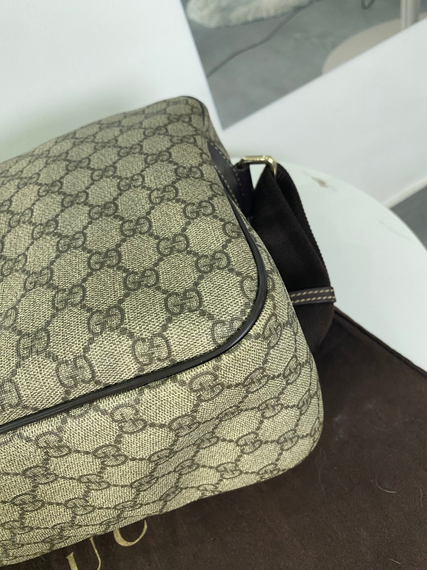 Borsa a tracolla Gucci Messenger GG
