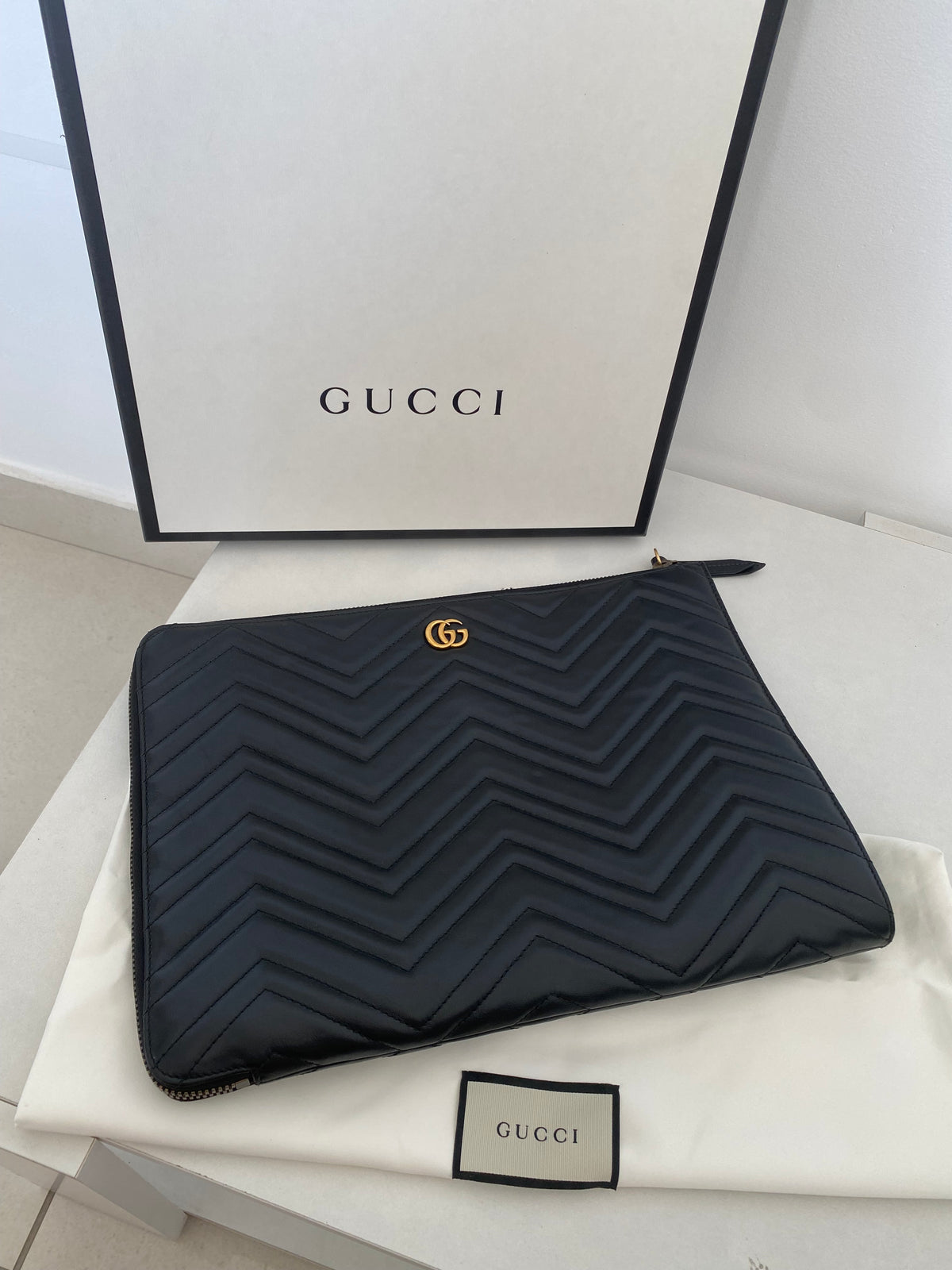 Pochette Gucci Marmont GG