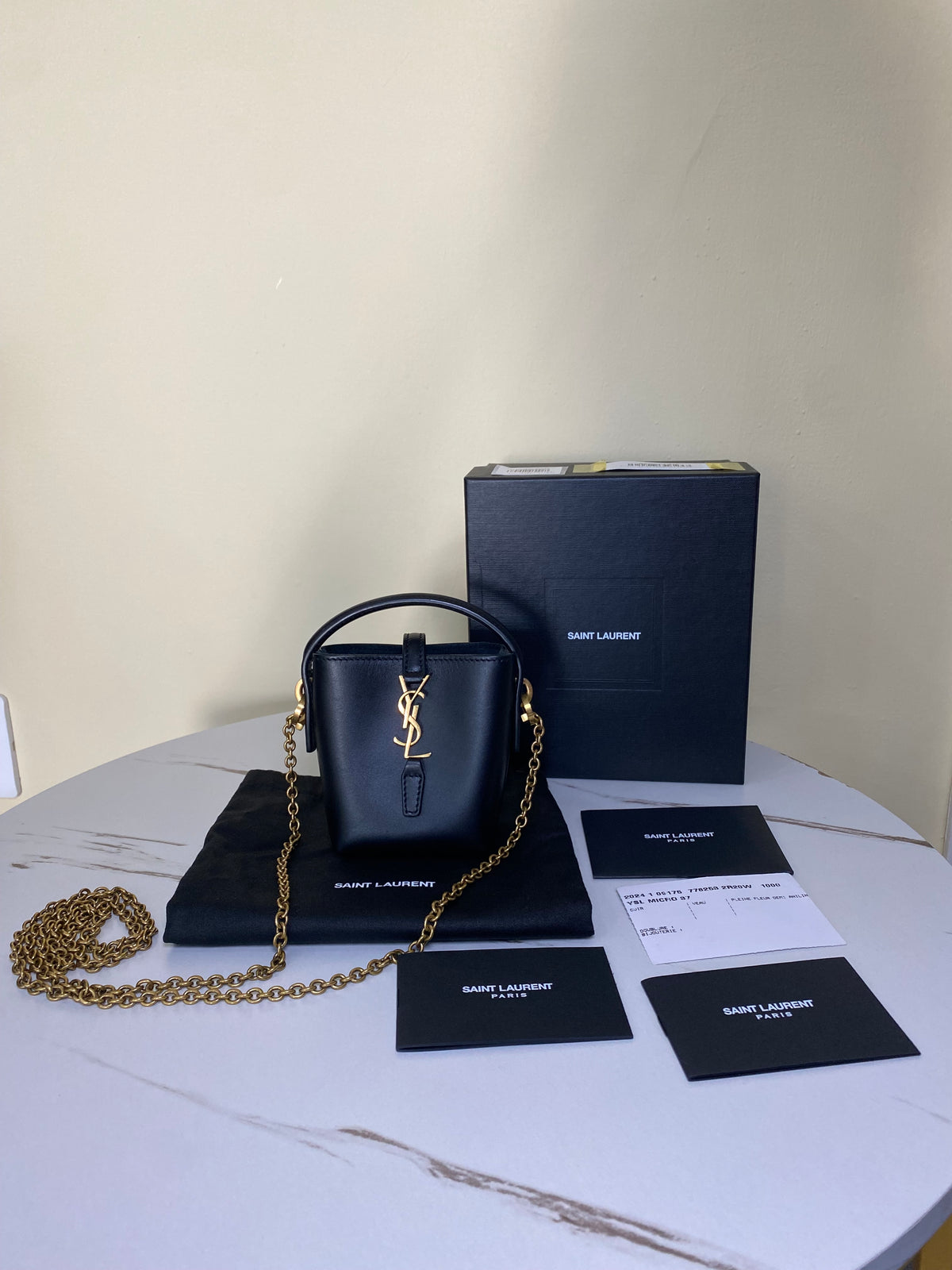 Borsetta Saint Laurent Le 37 Micro YSL