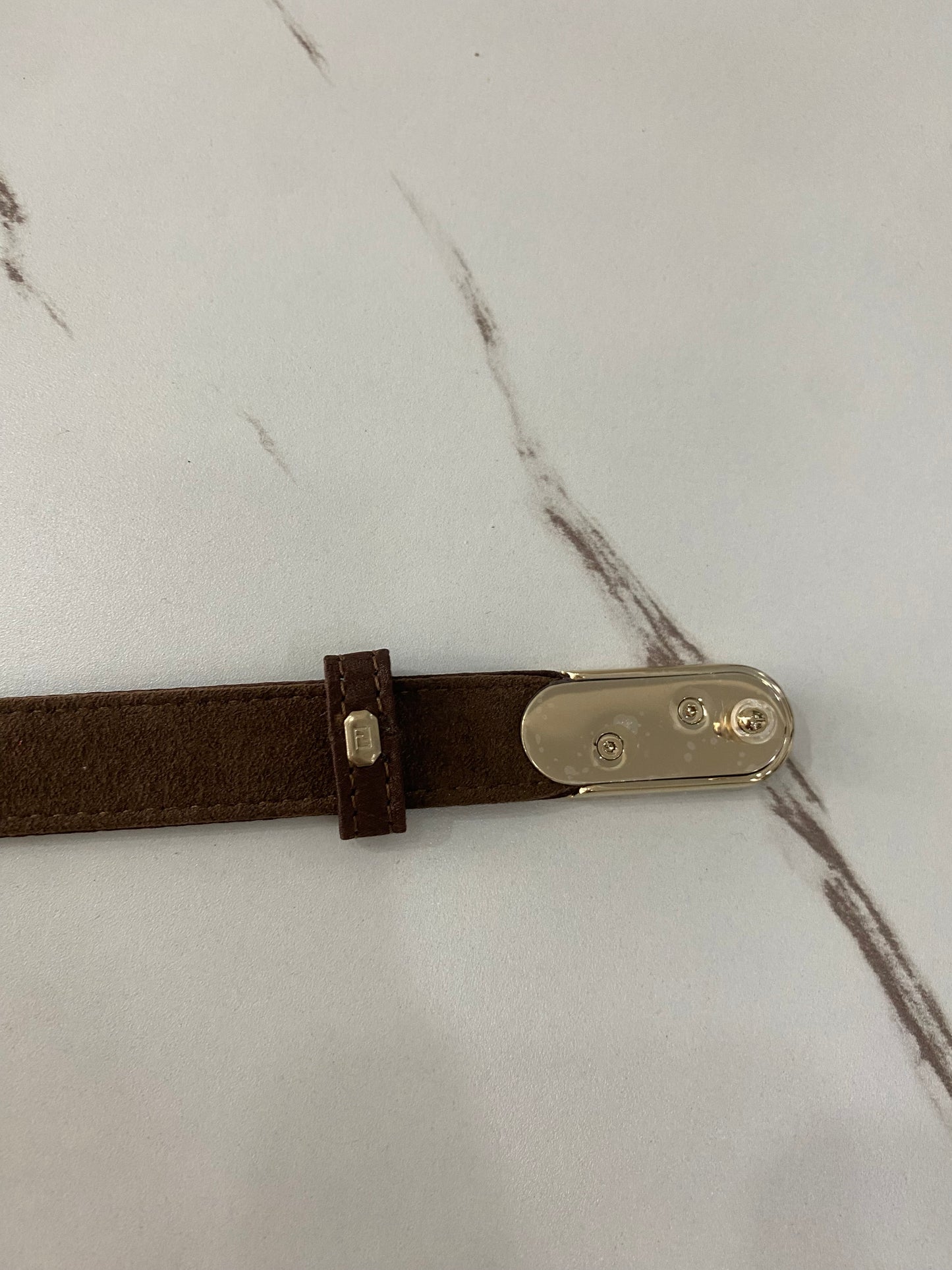 Cintura Fendi sottile FF 36