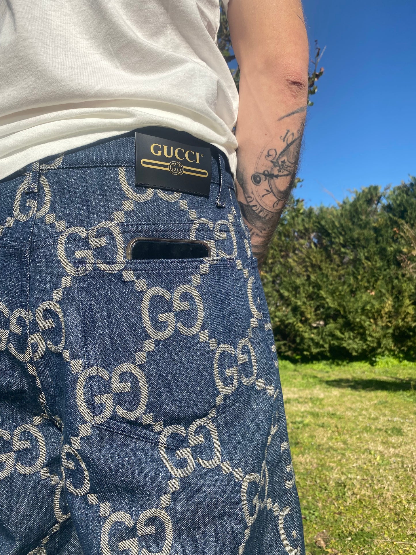 Pantaloncini Gucci Bermuda Jumbo GG