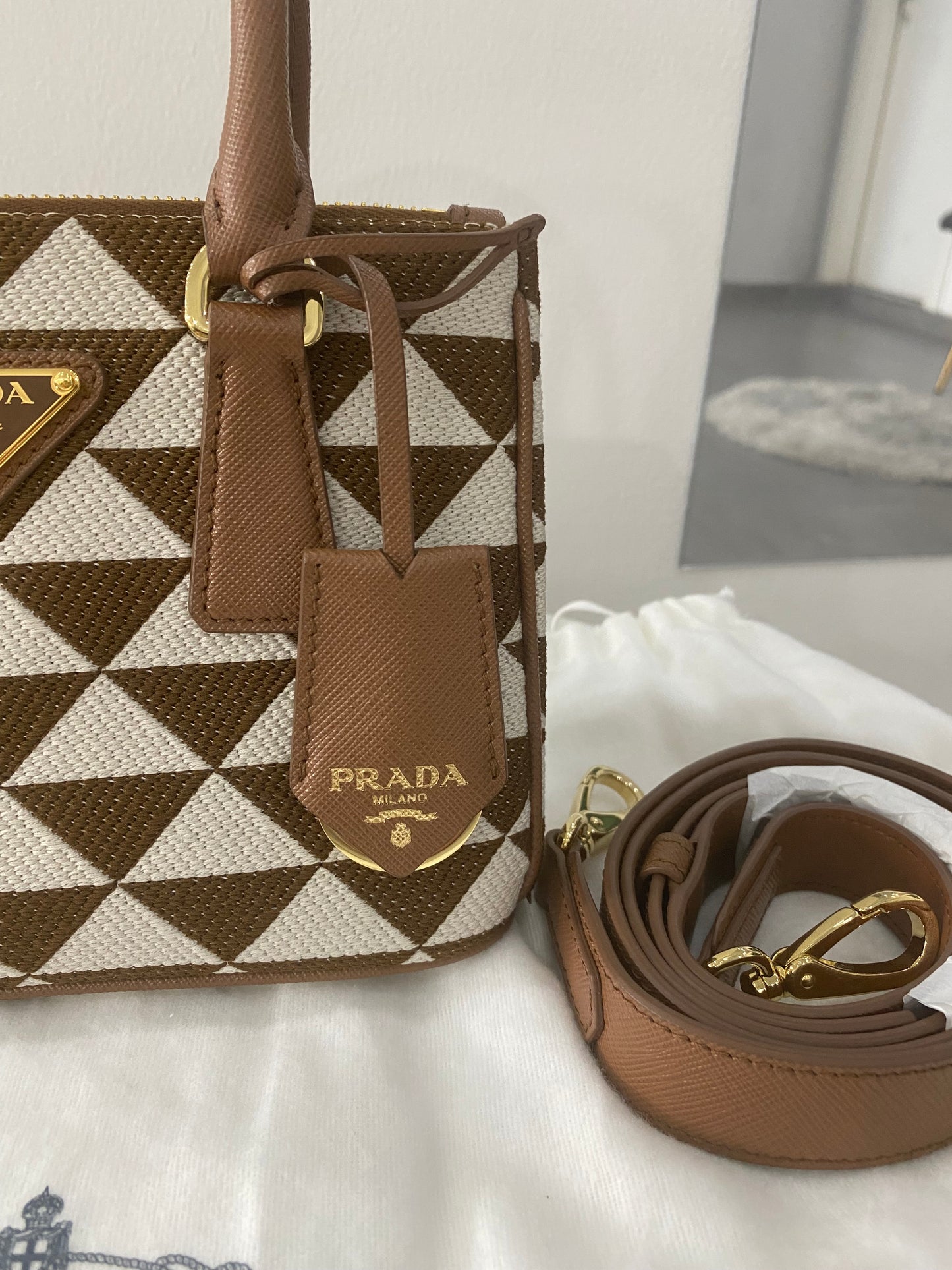 Borsa Prada Galleria Symbole