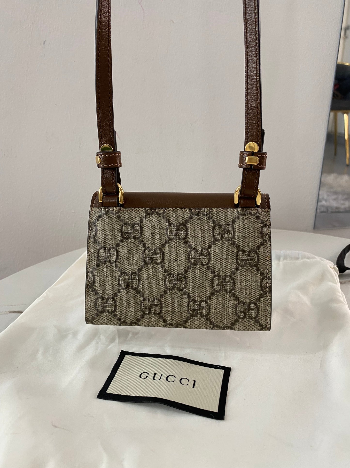 Portafoglio a Tracolla Gucci Horsebit