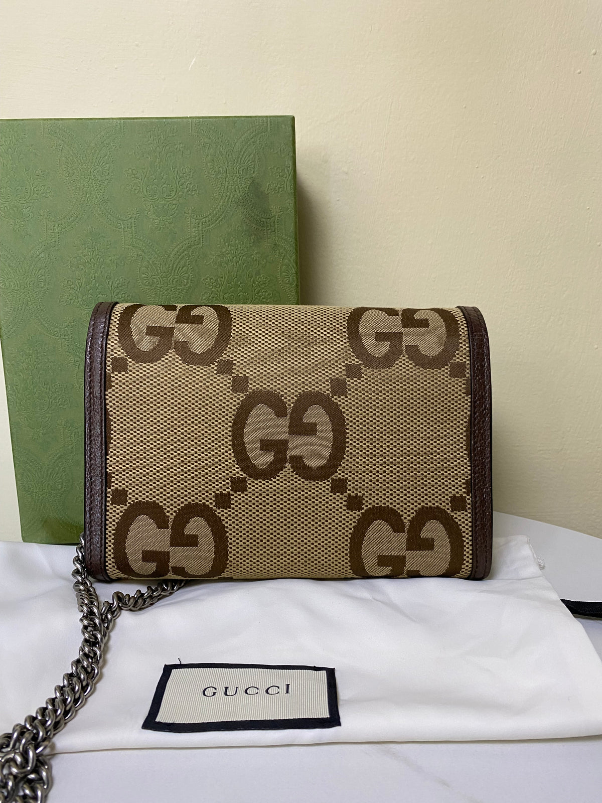 Borsa Gucci Dionysus Wallet Jumbo GG