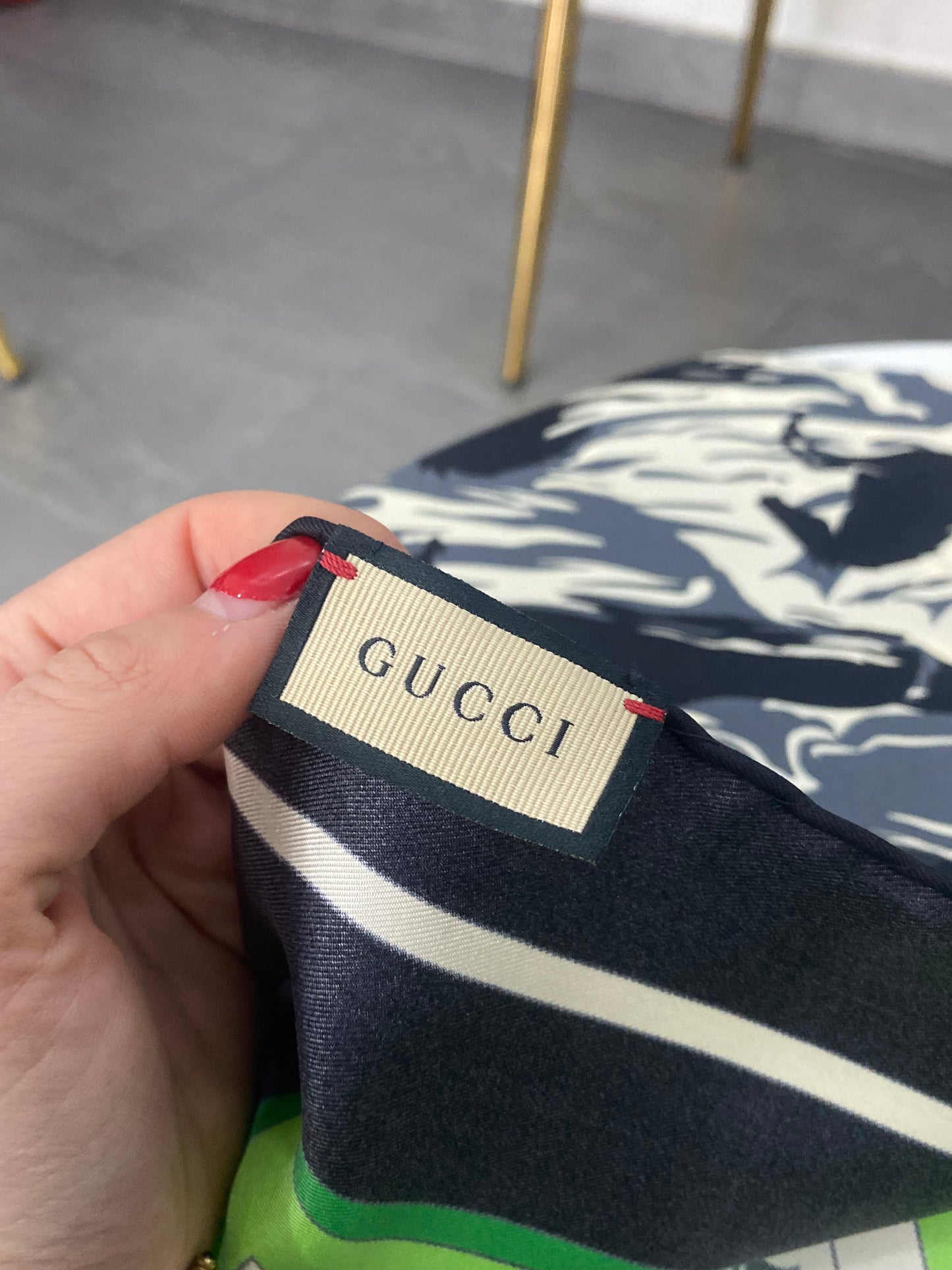 Sciarpa Gucci in seta