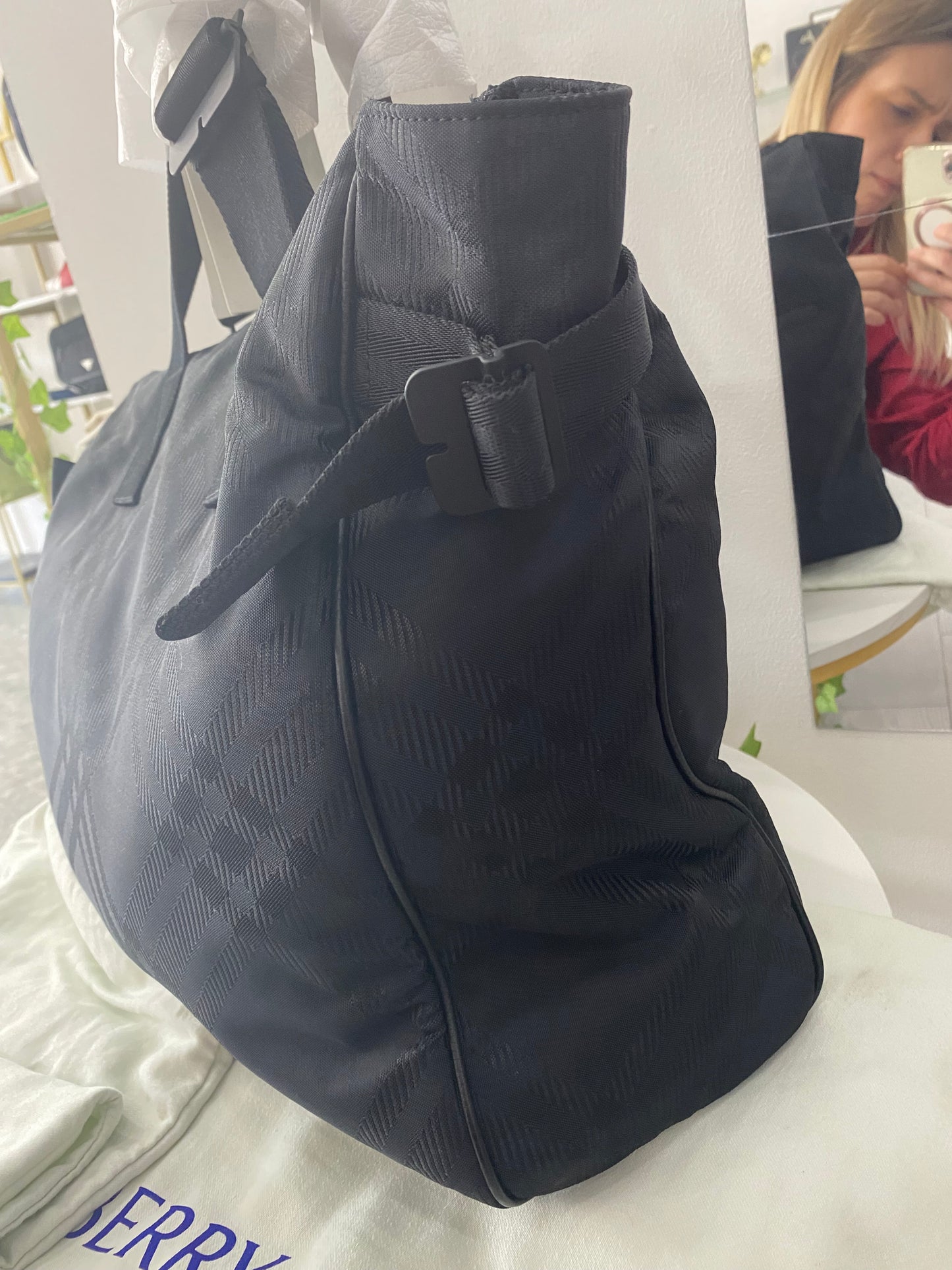 Set Borsa e pochette Burberry