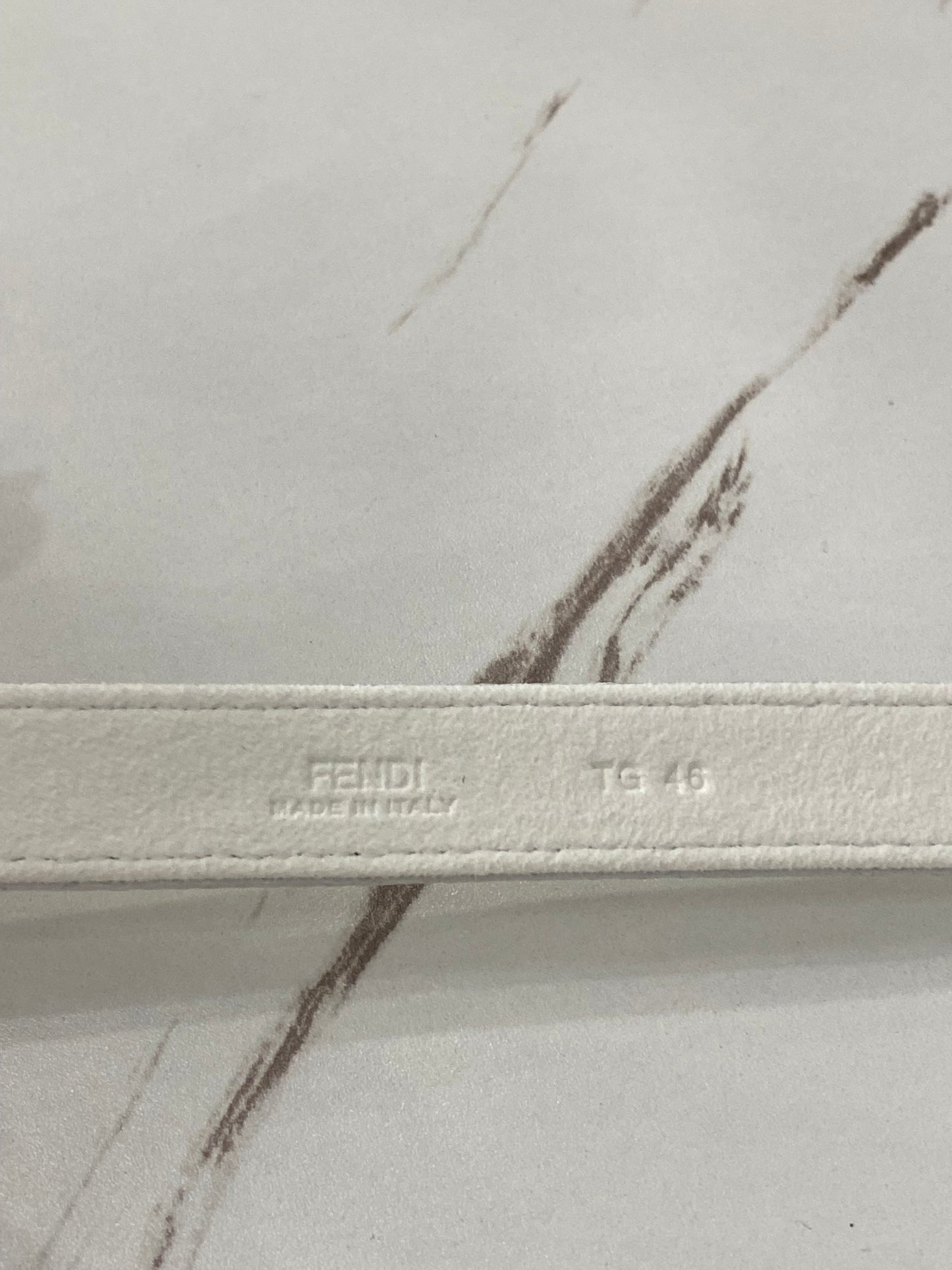 Cintura Fendi sottile FF 46