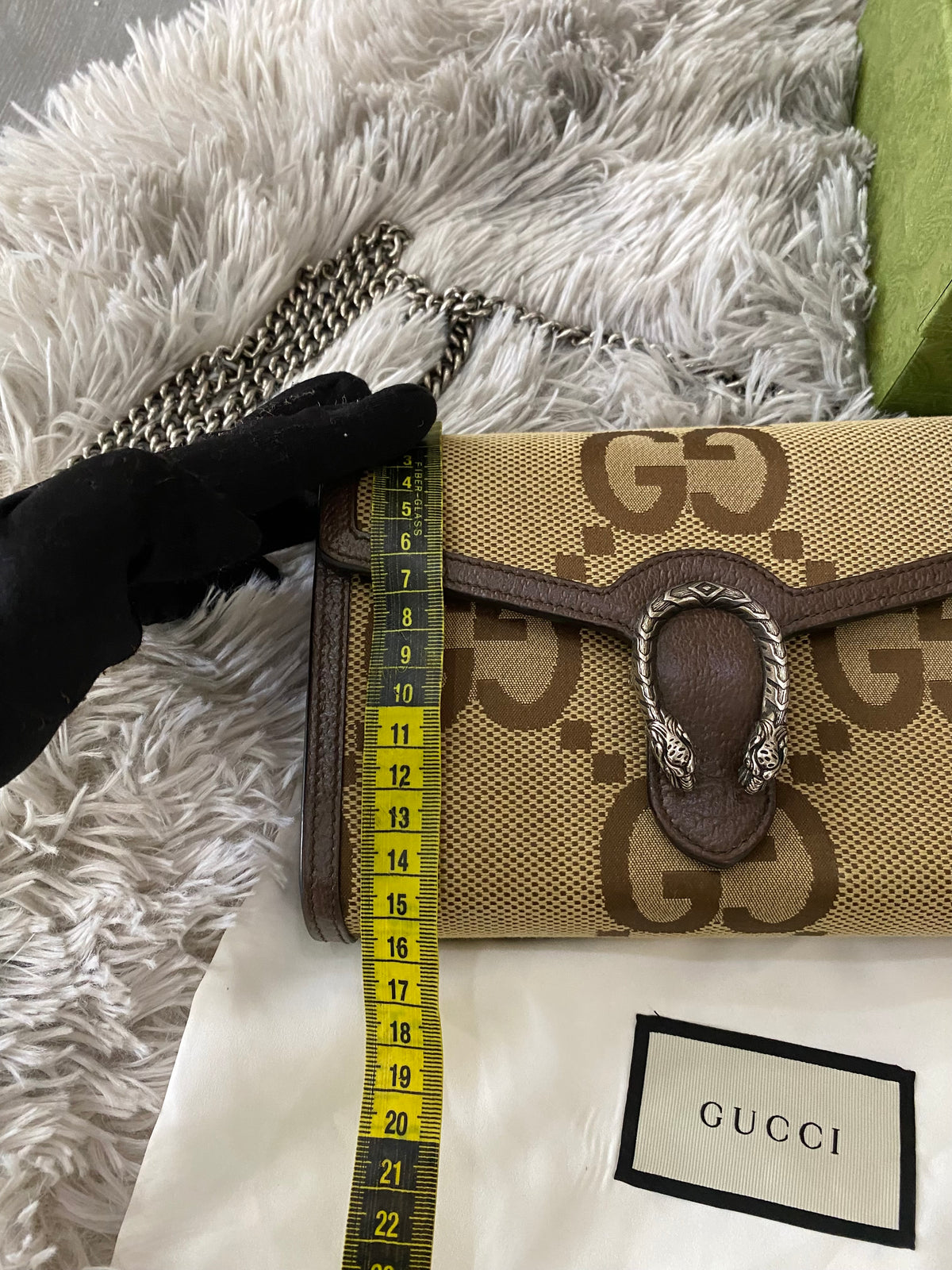Borsa Gucci Dionysus Wallet Jumbo GG