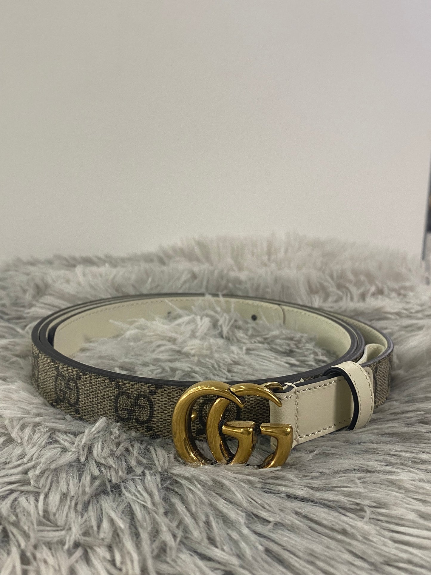 Cintura Gucci GG Sottile