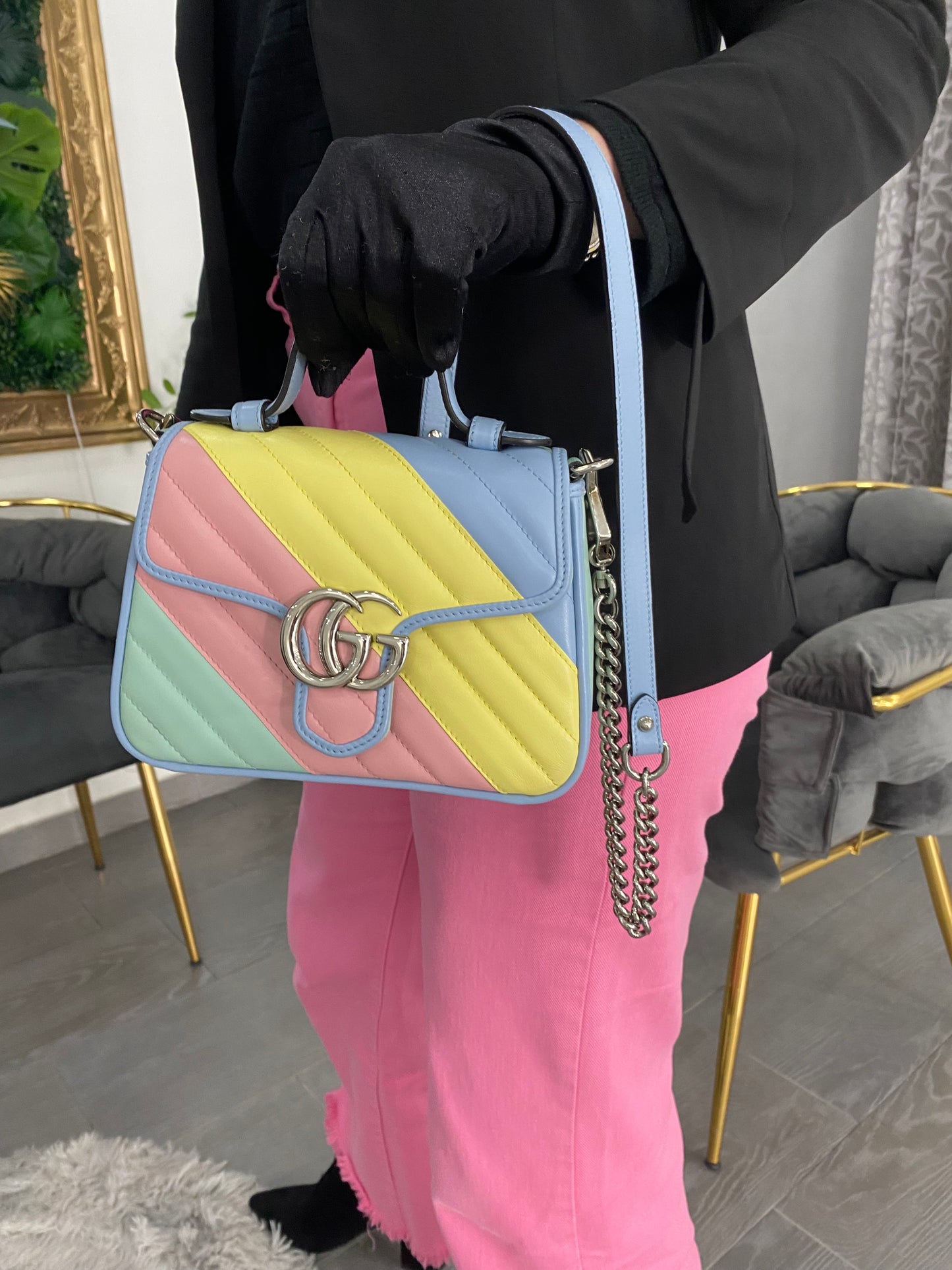 Gucci Marmont GG Flap Multicolore