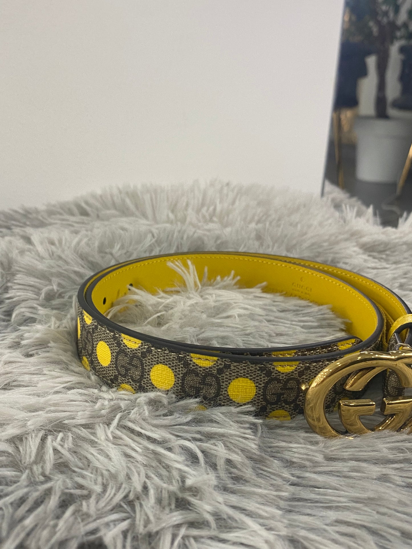 Cintura Gucci GG Sottile