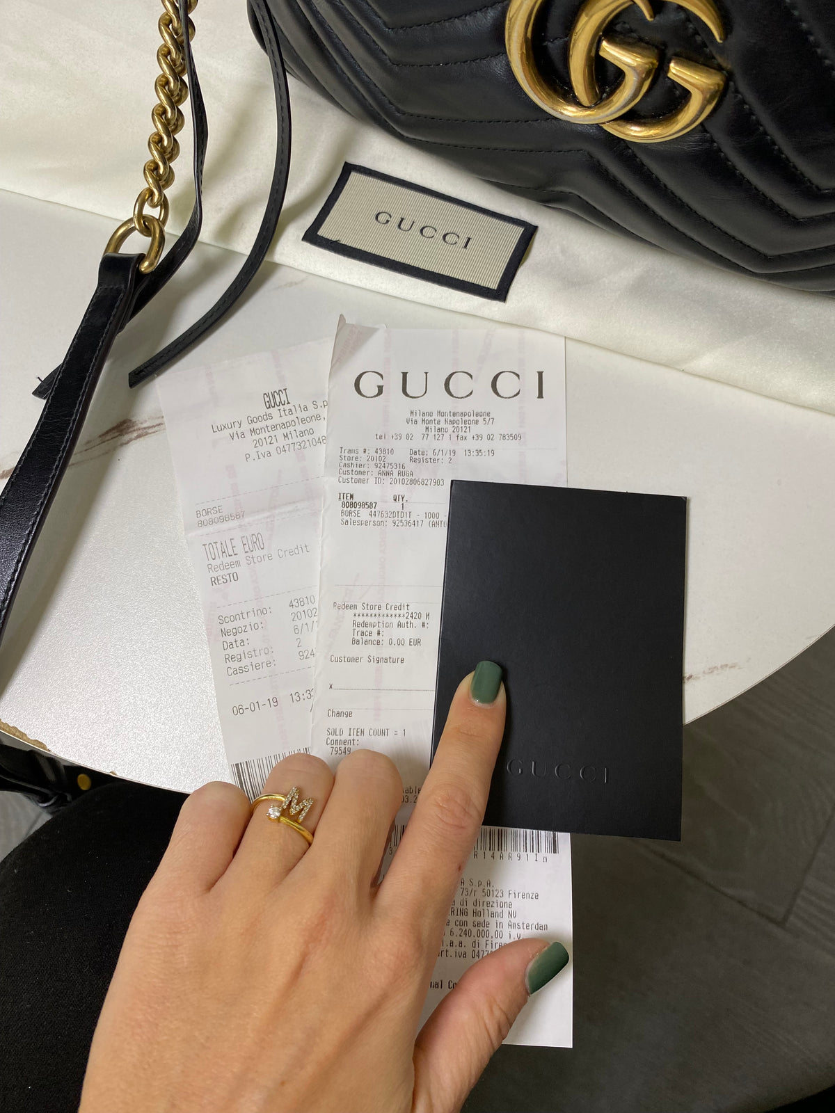Borsa Gucci Marmont Camera Bag