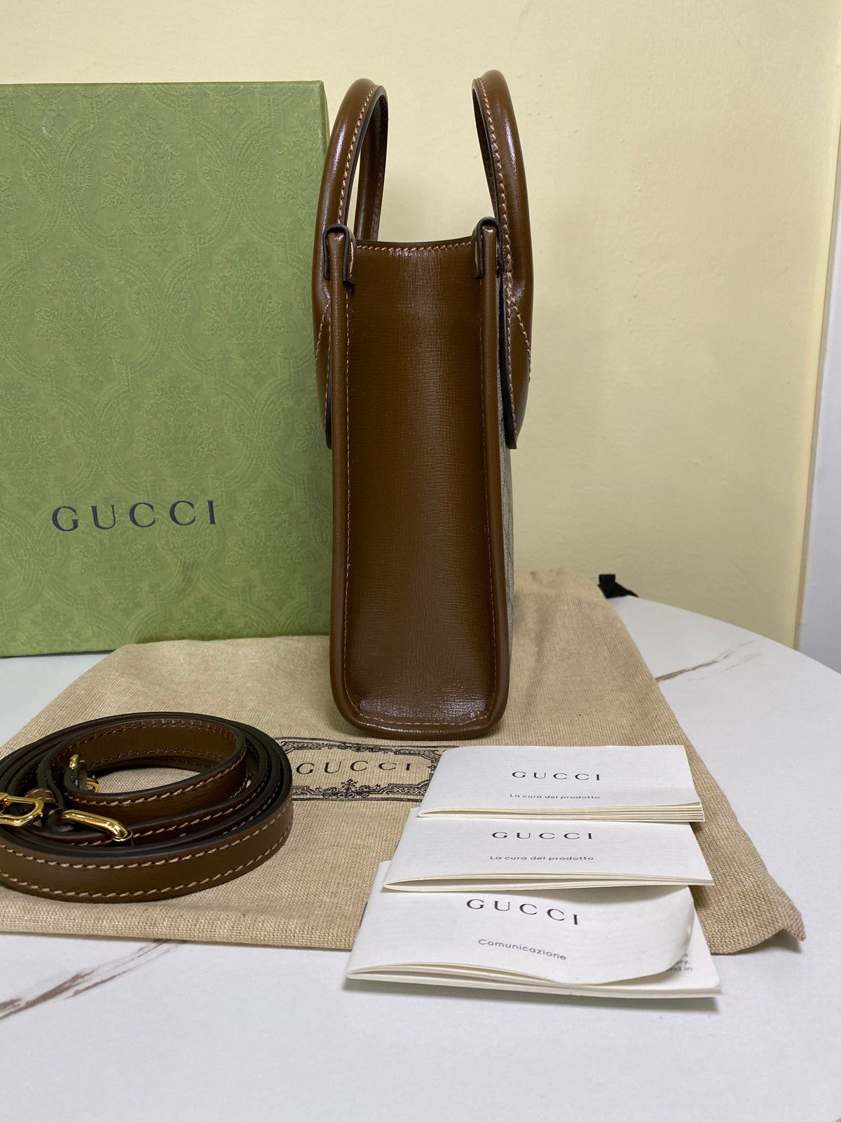 Borsa Gucci Mini Tote GG