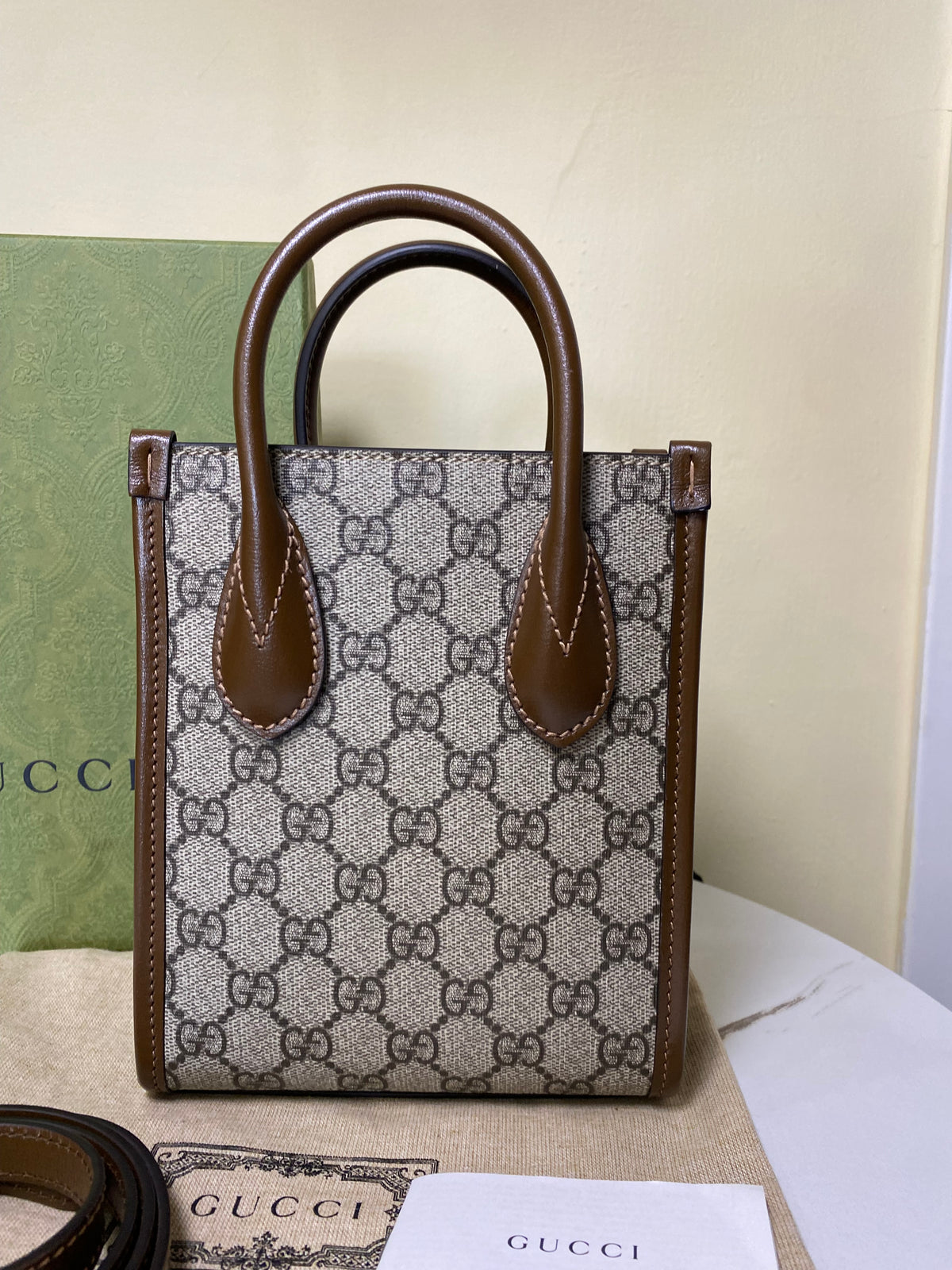 Borsa Gucci Mini Tote GG