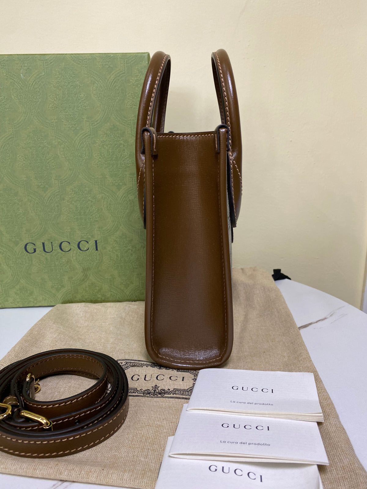 Borsa Gucci Mini Tote GG