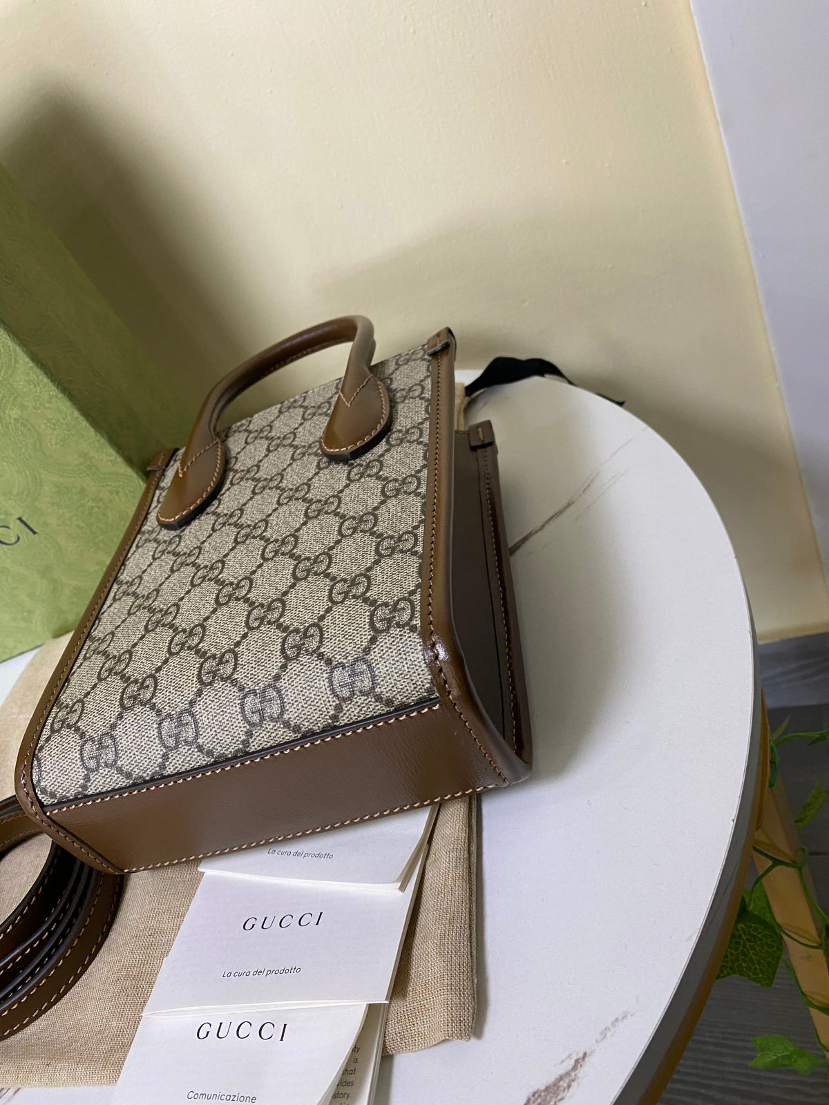 Borsa Gucci Mini Tote GG