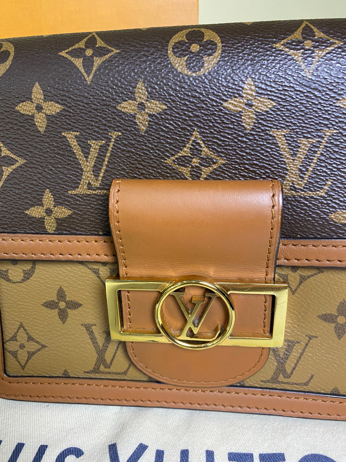 Borsa Louis Vuitton Dauphine Mini Reverse