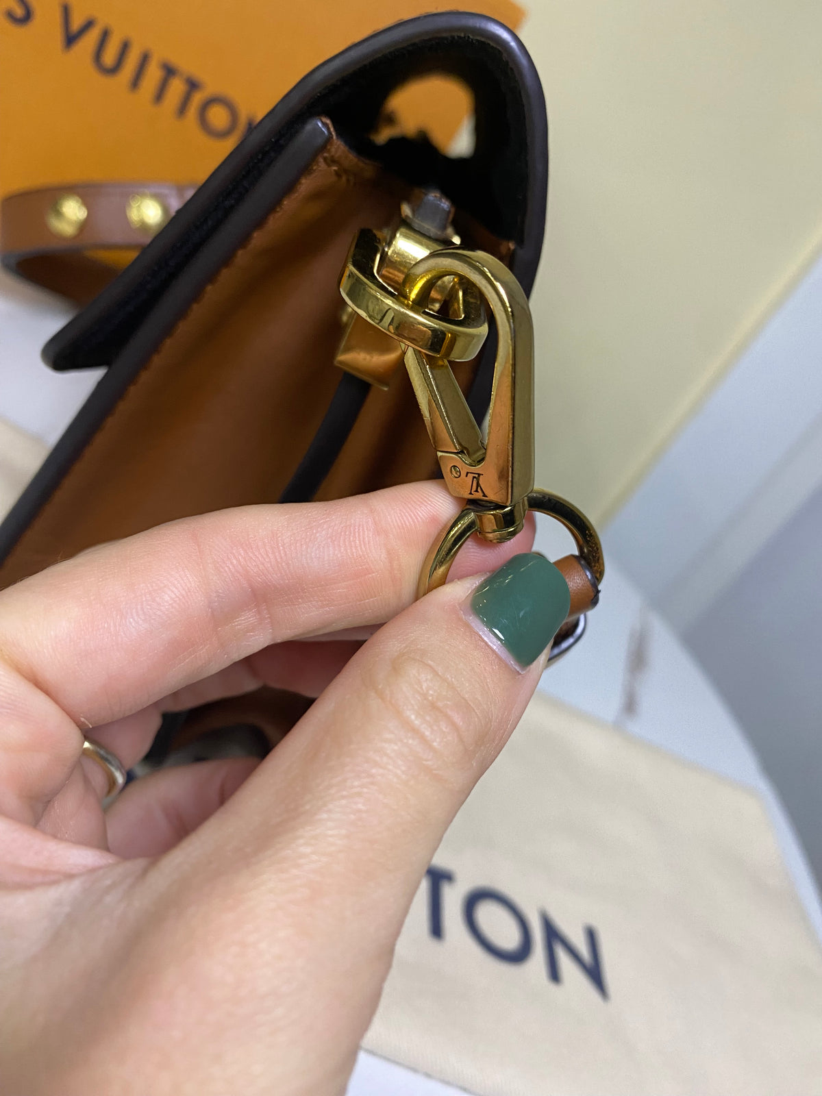 Borsa Louis Vuitton Dauphine Mini Reverse