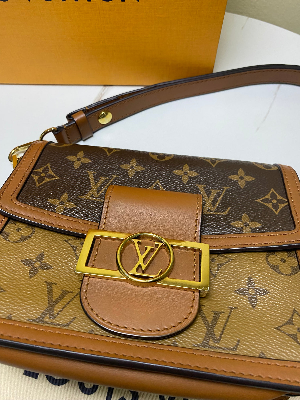 Borsa Louis Vuitton Dauphine Mini Reverse