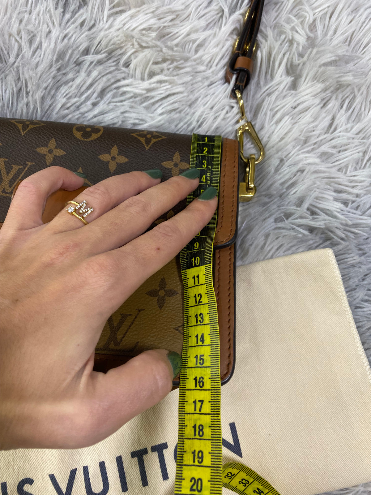 Borsa Louis Vuitton Dauphine Mini Reverse