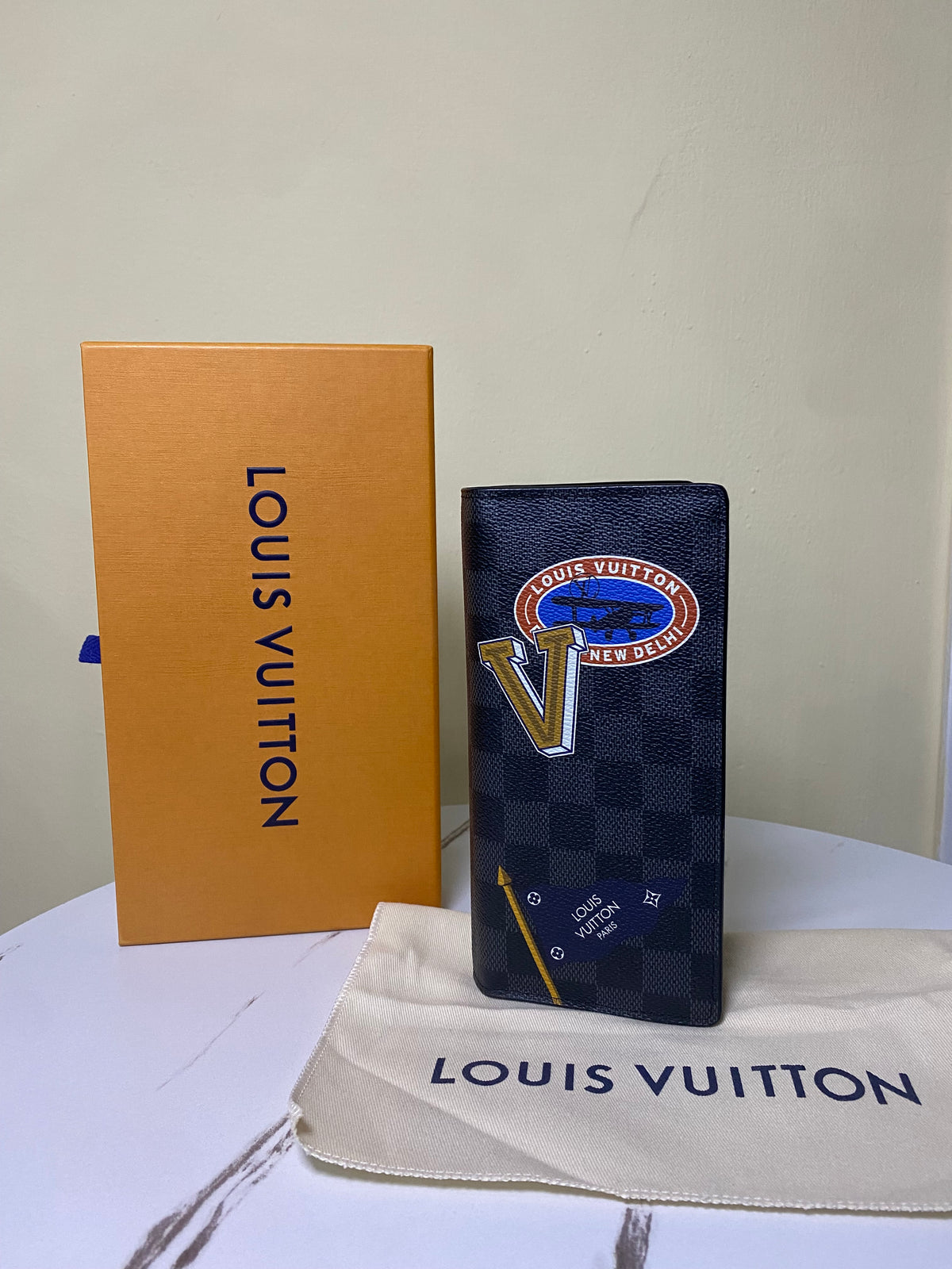 Portafoglio Louis Vuitton Brazza