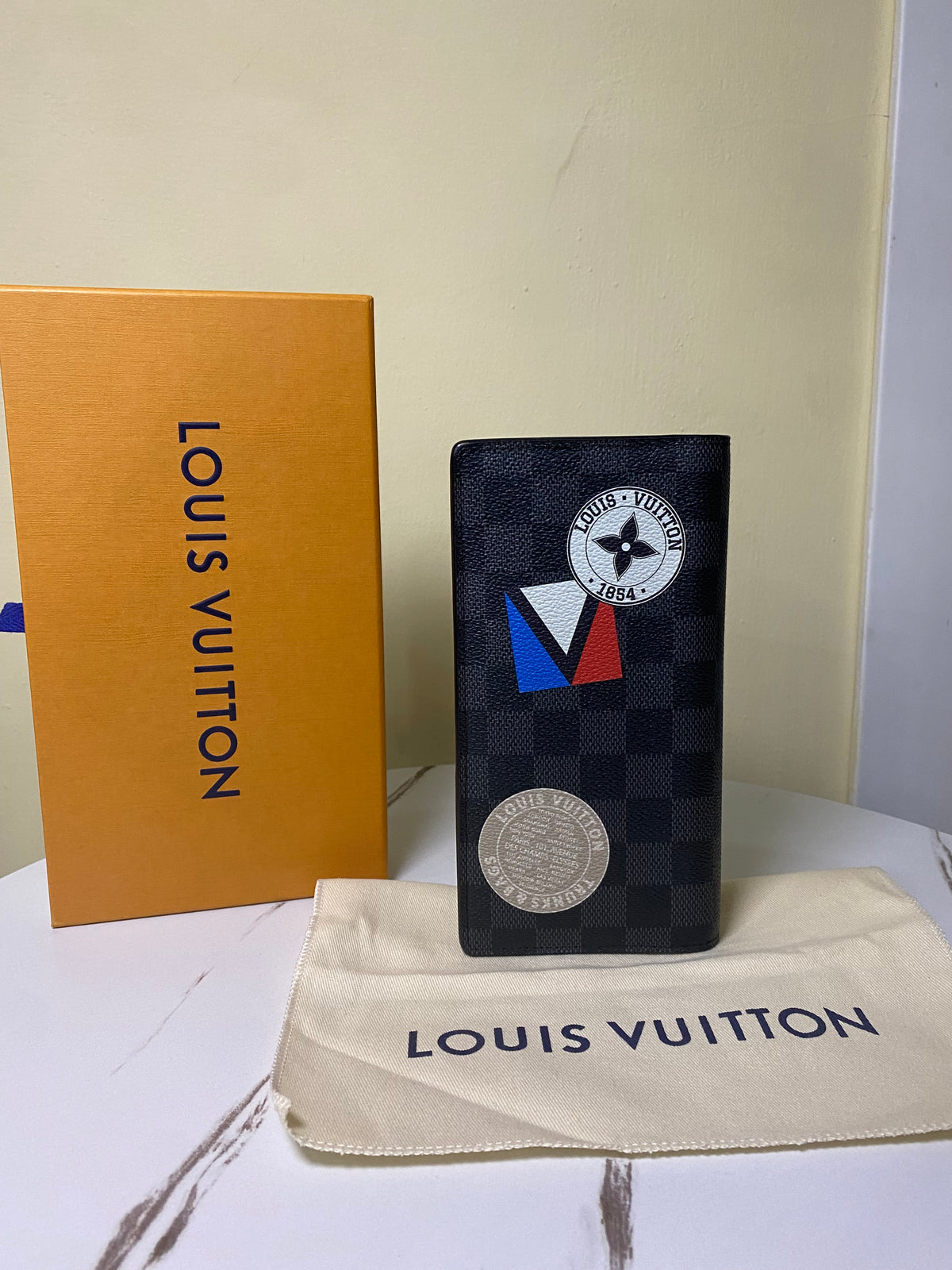 Portafoglio Louis Vuitton Brazza