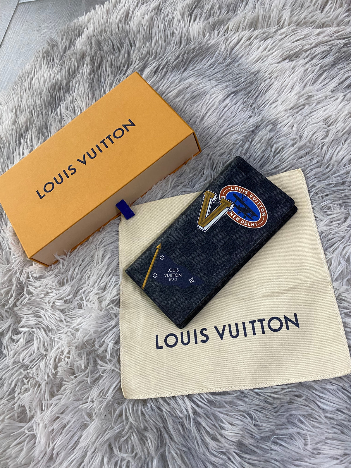 Portafoglio Louis Vuitton Brazza